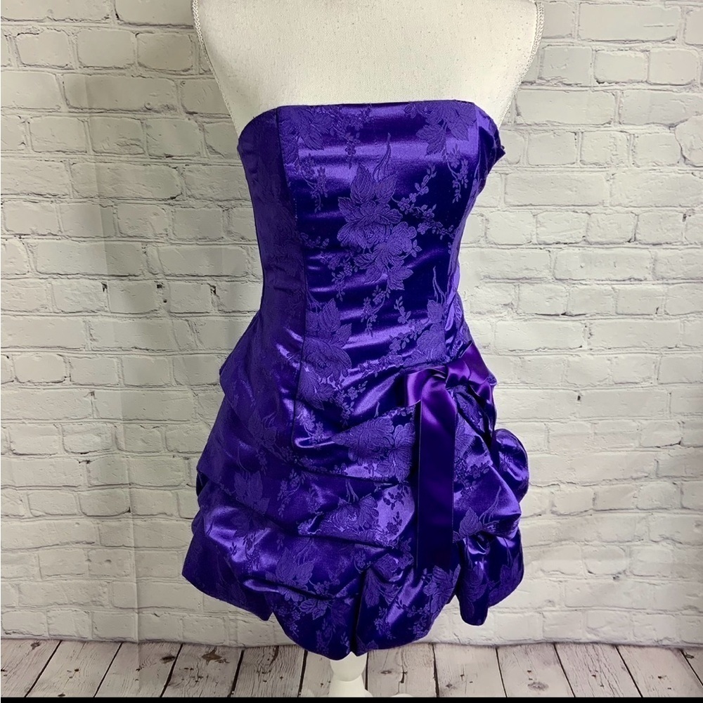 Gunne Sax Jessica McClintock Party Dress 3 Vintage